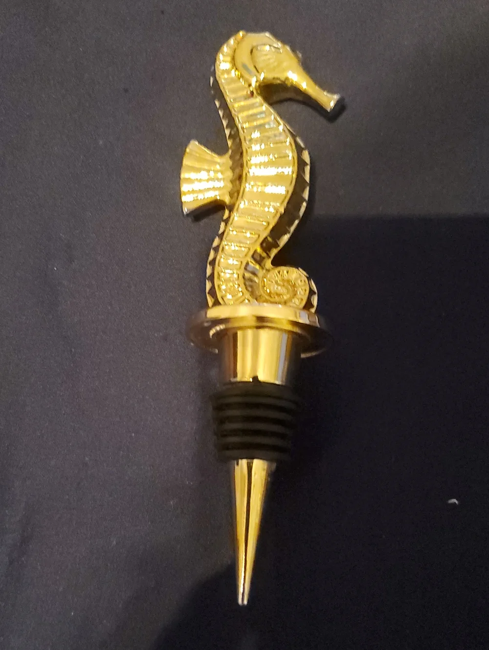 Lilly Pulitzer Seahorse Wine Bottle Stopper